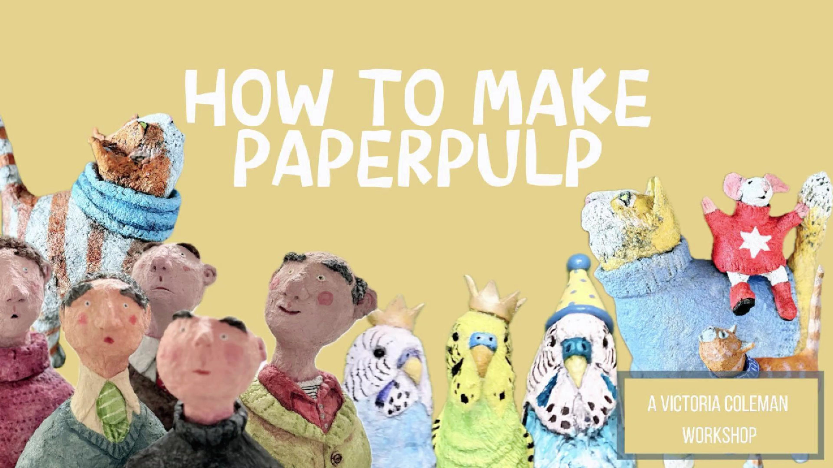 How To Make Paperpulp